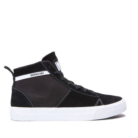 Supra Stacks Mid Svart Høye Sneakers Herre [NO-1-R579]